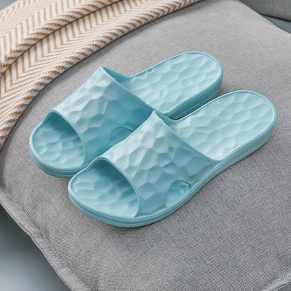 Geometric Slippers for Women-Stylish Home and Bathroom Footwear