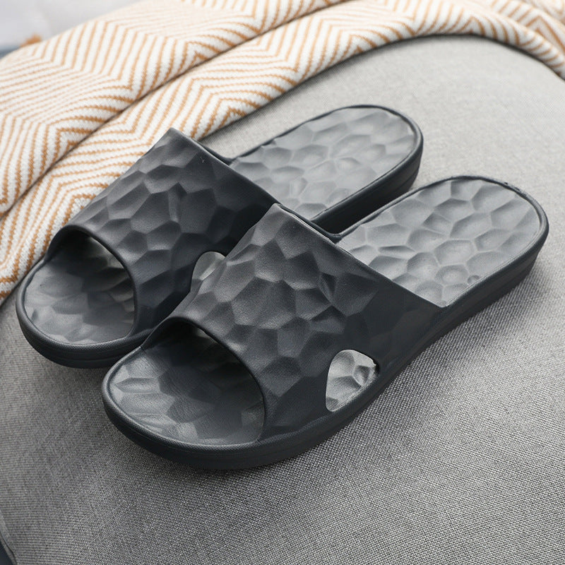 Geometric Slippers for Women-Stylish Home and Bathroom Footwear