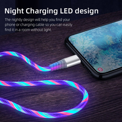 Fast Charging and Luminous Phone Data Cable for Ultimate Convenience