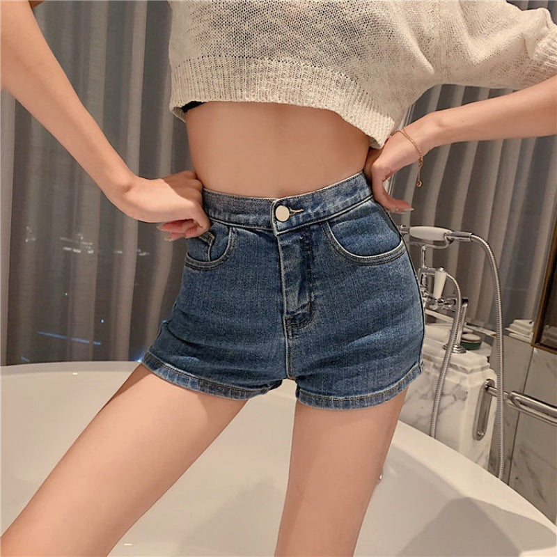 Women's Waist Slimming Shorts with Stylish Design