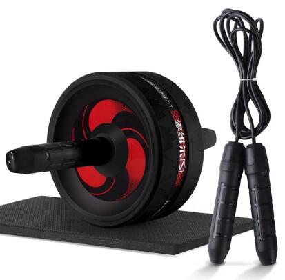 Complete Abs Wheel and Jump Rope Set for Ultimate Core Training