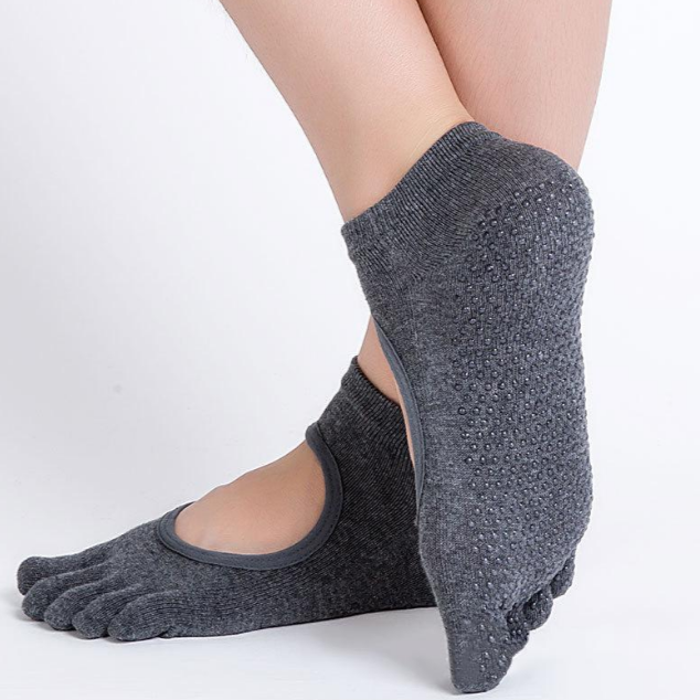 Ladies's Hole-Dispensing Sports Yoga Socks with Ultimate Support