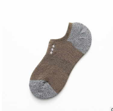 Men's Cotton Socks with Embroidery Detail for Stylish Comfort