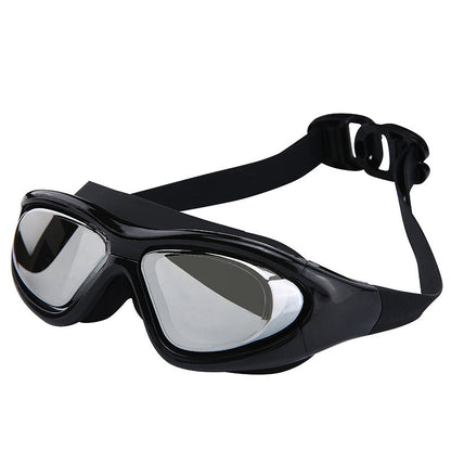 Waterproof Silicone Anti-Fog Swimming Goggles with Clear Vision