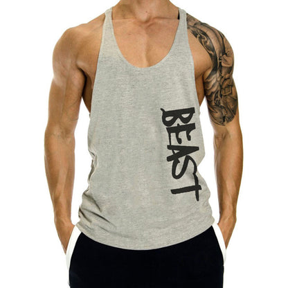 Men's Gym Loose Leisure Sports Vest–Stay Cool, Comfortable and Stylish