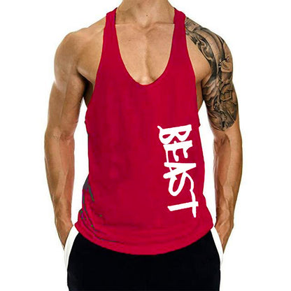 Men's Gym Loose Leisure Sports Vest–Stay Cool, Comfortable and Stylish