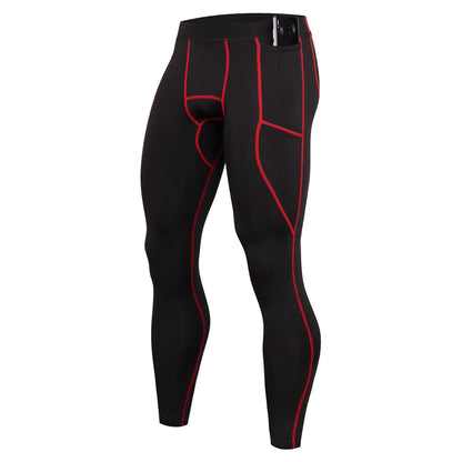 Men's Running Sports Tight-Fitness Pants for Active Workouts