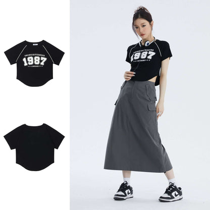 Special-Interest Design Short-Sleeved T-shirt for Women