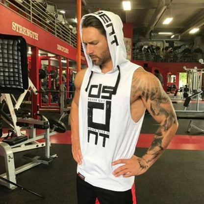 Sleeveless Hoodies for Men-Perfect for Workouts and Beyond