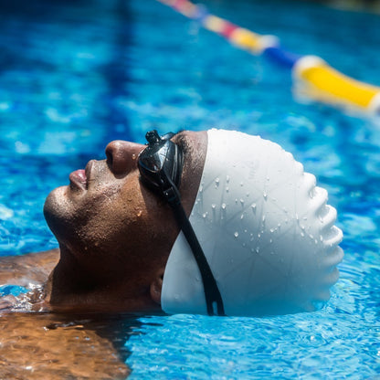 Frosted Silicone Swimming Cap-Sleek and Reliable Headwear សម្រាប់អ្នកហែលទឹក