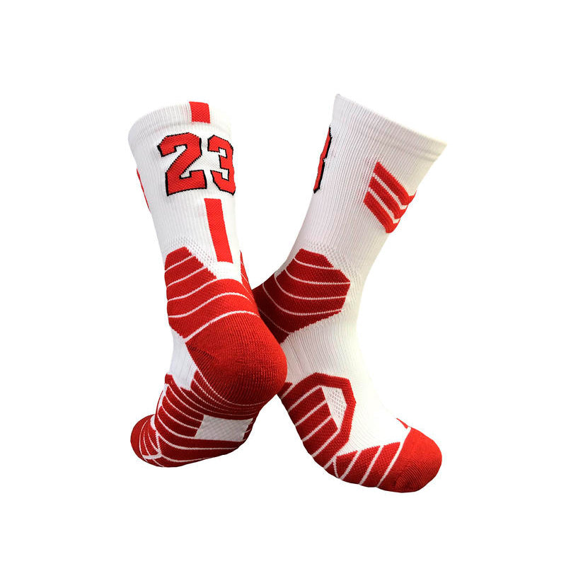 Superstar Basketball Socks-លើកកំពស់ហ្គេមរបស់អ្នកជាមួយនឹងការលួងលោម និងរចនាប័ទ្ម