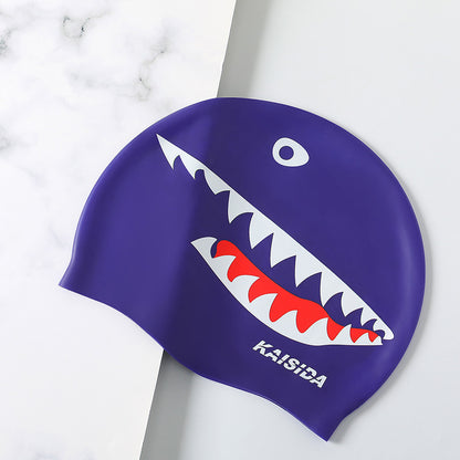 Silicone Swimming Cap with Comfortable and Durable Head Protection