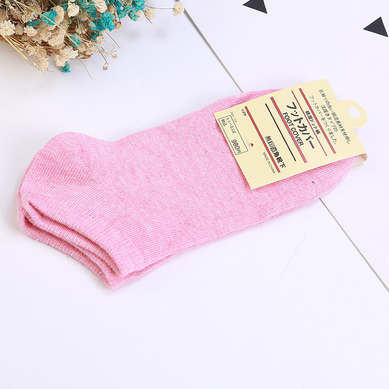 Solid Color Ladies Socks for Everyday Elegance with Classic Comfort