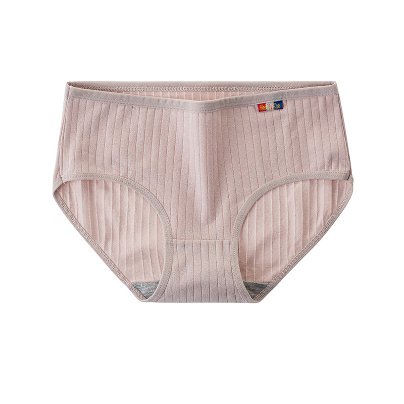 Women's Simple Japanese-Style Cotton Underwear