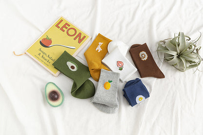 Fruit Pile Socks for a Playful and Comfy Touch to Your Style