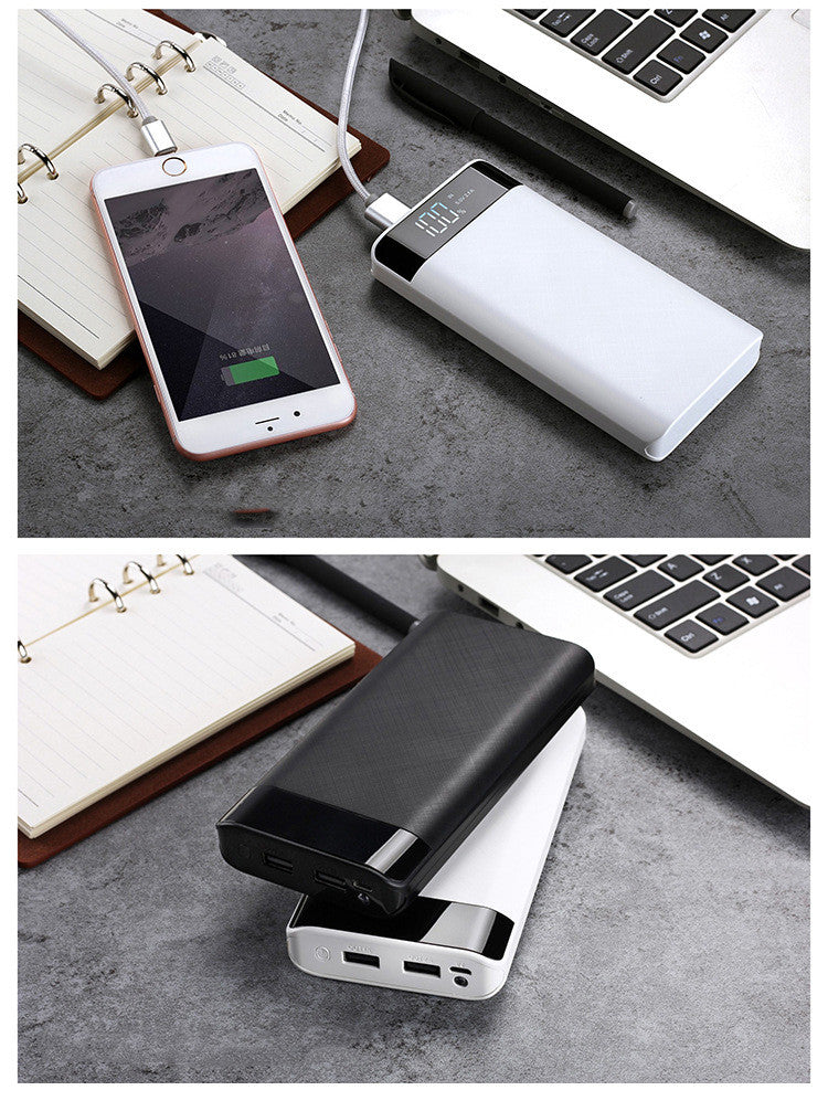 Digital Display Power Bank- High-Capacity 20000mAh Portable Charger