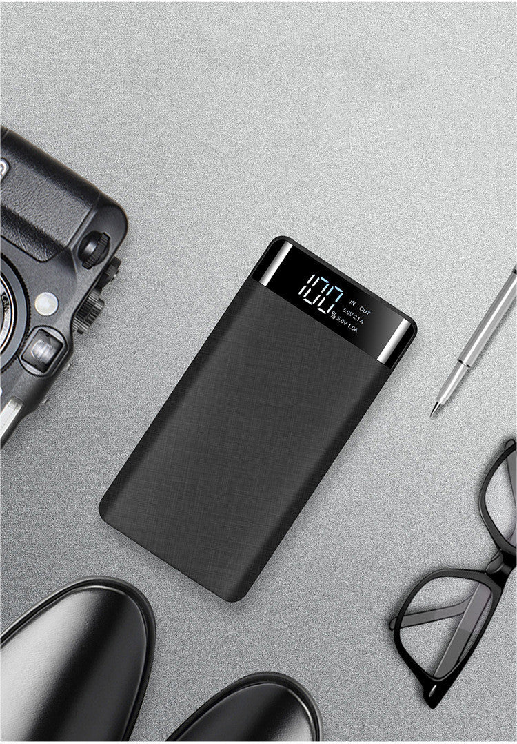 Digital Display Power Bank- High-Capacity 20000mAh Portable Charger