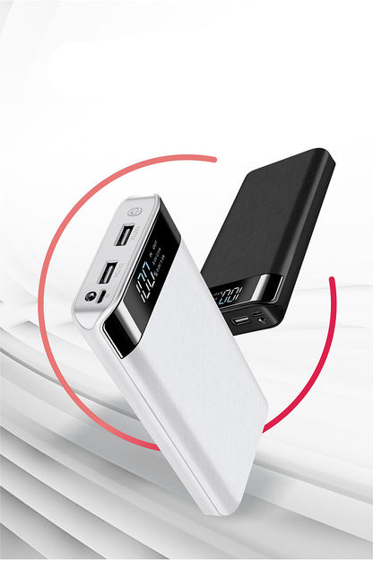 Digital Display Power Bank- ឆ្នាំងសាកចល័តដែលមានសមត្ថភាពខ្ពស់ 20000mAh