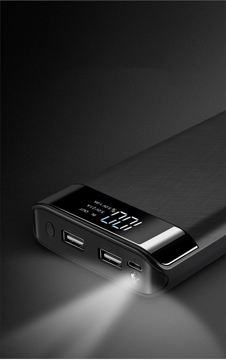 Digital Display Power Bank- High-Capacity 20000mAh Portable Charger