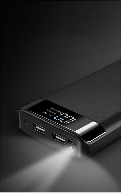 Digital Display Power Bank- High-Capacity 20000mAh Portable Charger