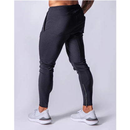 Premium Cotton Slim-Fit Running Training Pants for Active Comfort