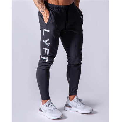 Premium Cotton Slim-Fit Running Training Pants for Active Comfort