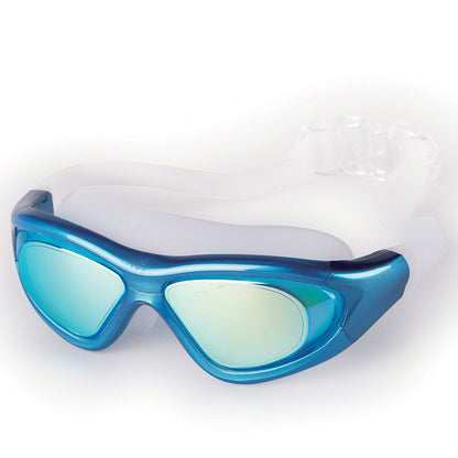 Large-Frame Waterproof and Anti-Fog Swimming Goggles for Diving