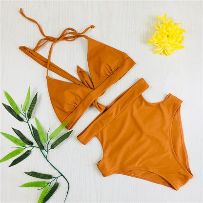 High Waist Sexy Bikini Swimsuit for Women-Elevate Beach Glam