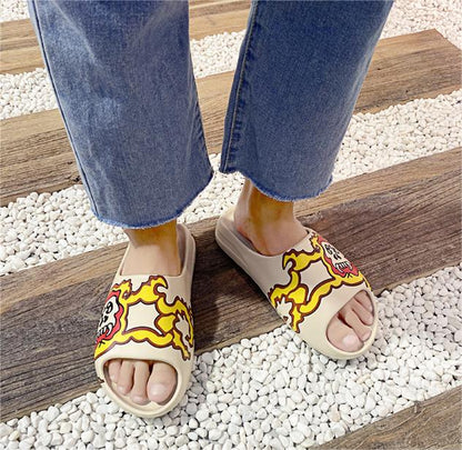 Men's Platform Slippers for Stylish Outdoor Beach Flip Flops