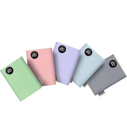 Macaron Compact Power Bank សម្រាប់ការបញ្ចូលថាមពលថ្ម