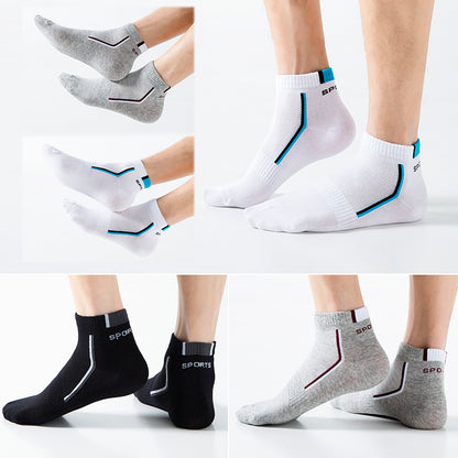 Breathable Mesh Boat Socks-Plus Size Comfort for Men