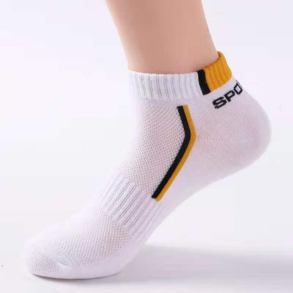 Breathable Mesh Boat Socks-Plus Size Comfort for Men