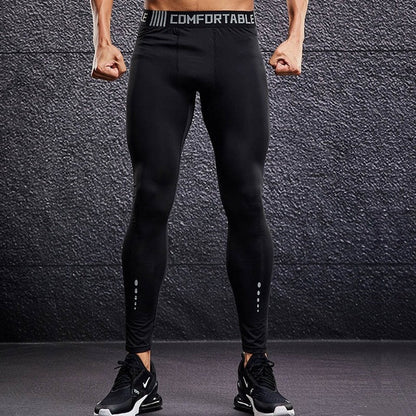 Men's Compression Tight Leggings for Running and Sports