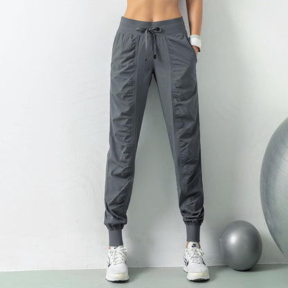 Loose-Fit Fitness Sports Pants for Women's Active Leggings