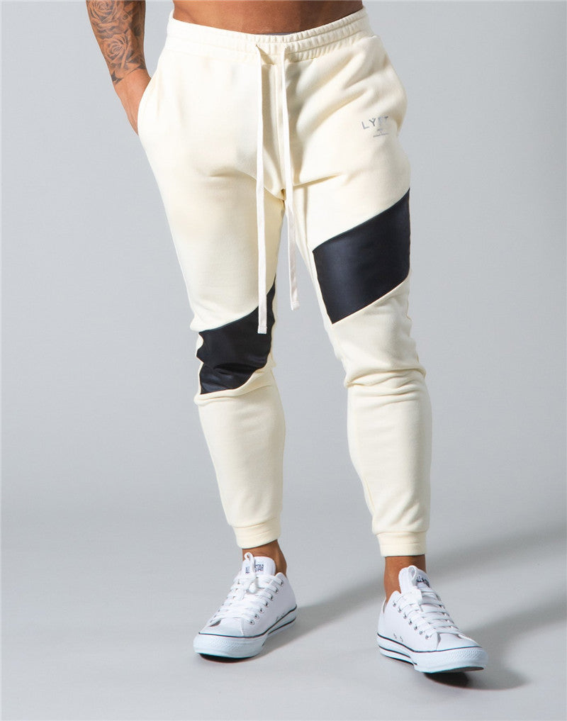 Men's Trendy Slim Fitness Exercise Pants for Comfort and Style