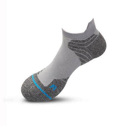 Elite Men's Sports Socks with Low Cut and Thick Towel Bottom