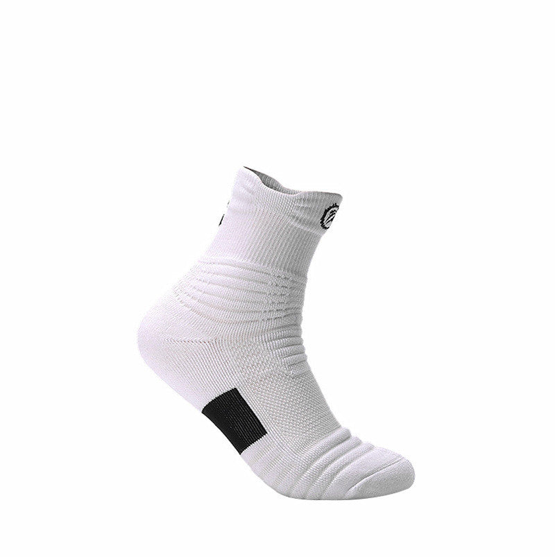 Elite Men's Sports Socks with Low Cut and Thick Towel Bottom