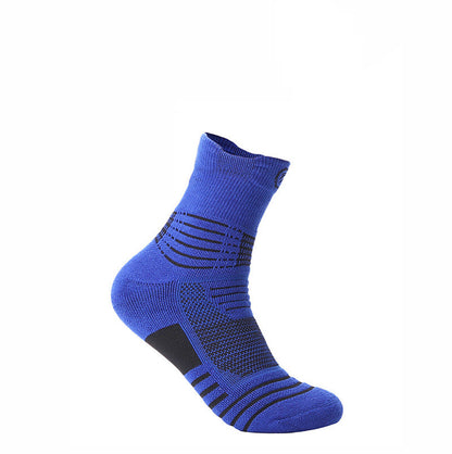 Elite Men's Sports Socks with Low Cut and Thick Towel Bottom