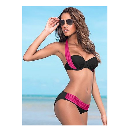 Women's Swimsuit with Halter Design-Stylish Bathing Suits