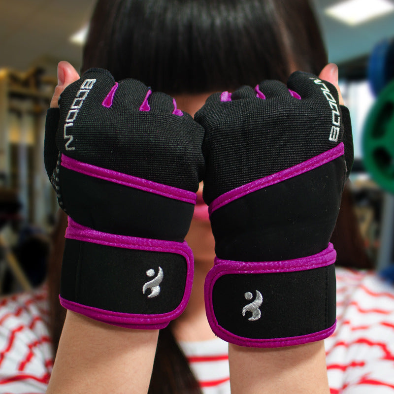 Non-Slip Wrist Guard Weight Lifting Gloves-Essential Fitness Equipment