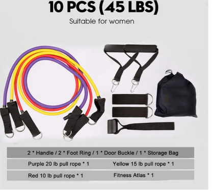 Rally Resistance Band-ឧបករណ៍ហាត់ប្រាណសម្រាប់ការហ្វឹកហាត់កម្លាំង