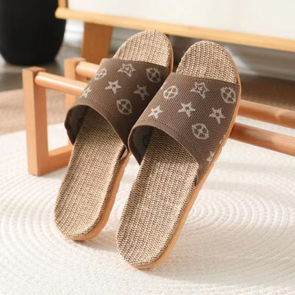 Linen Slippers for Women-Perfect for Indoor Home Relaxation