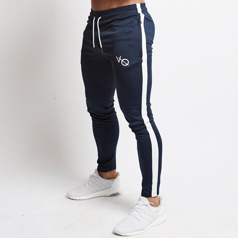 Splicing Zipper Slim-Fit Running Pants-Stylish and Comfortable