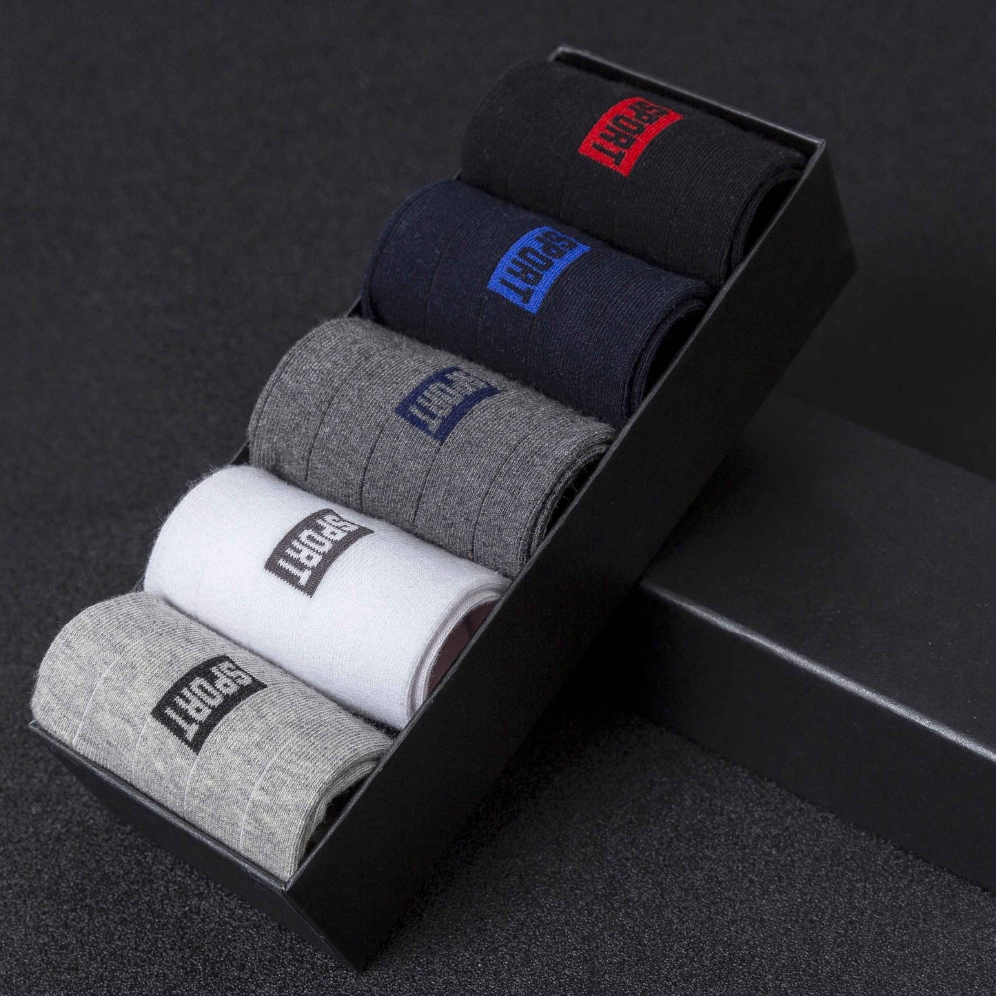 Breathable Men's Socks Set-Casual Trendy Socks for Everyday Comfort