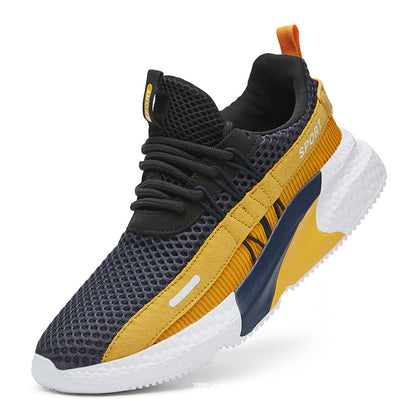 Trendy Mesh Fashion Running Shoes for Men–Elevate Your Every Stride