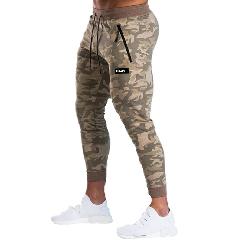 Men's Camouflage Sports Pants for Casual Comfort