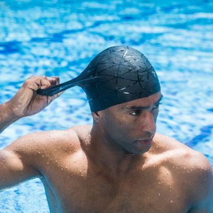 Frosted Silicone Swimming Cap-Sleek and Reliable Headwear for Swimmers