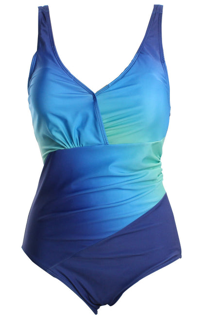 Chic Rainbow Swimsuit-Elevate your Beach Look