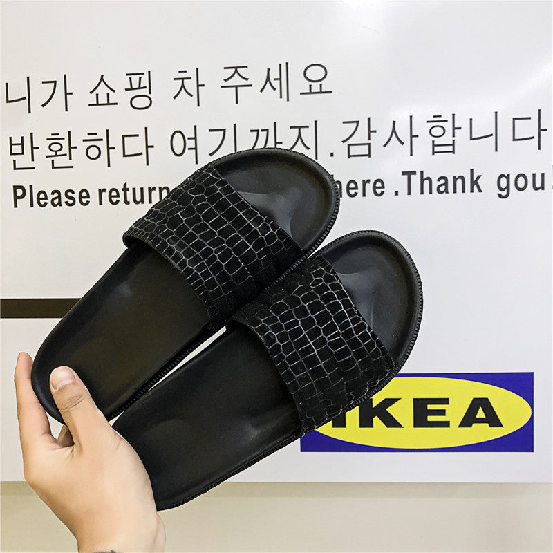 Antiskid Bathroom Slippers-Comfortable and Secure Footwear