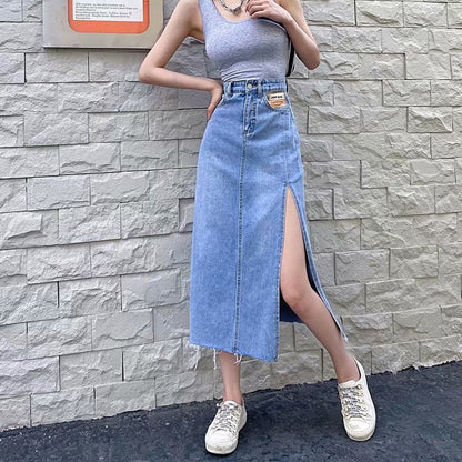 Women's Fashion Casual Denim Skirt for a Stylish Statement